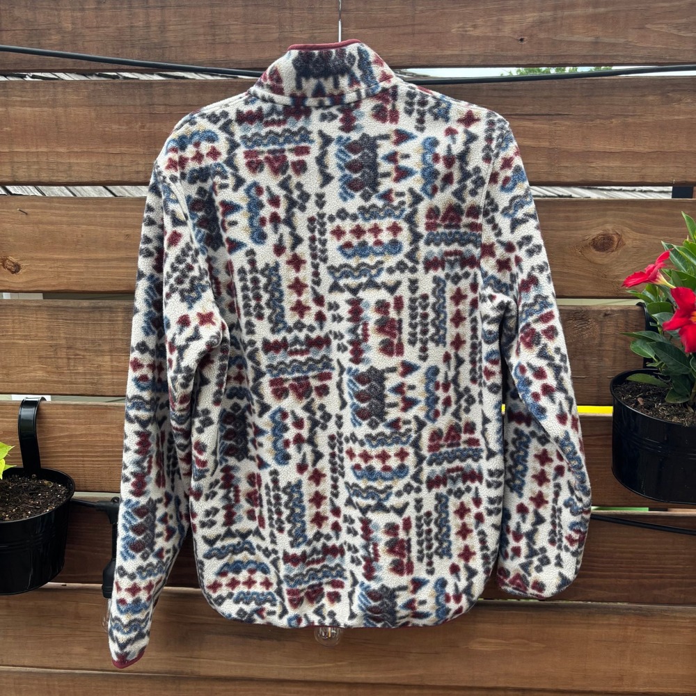 Patagonia Synchilla Fleece Pullover Mens Medium Multi Color Excellent Aztec - Picture 3 of 4